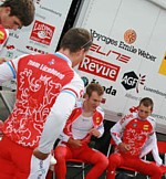Jempy Drucker au d�part de la premi�re �tape du Tour de l�Avenir 2008